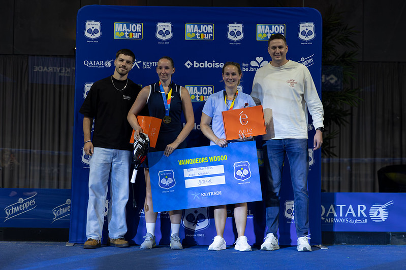 Laura Bernard et Rune Vierendeels remportent le WD500 du Major Tour au Midi